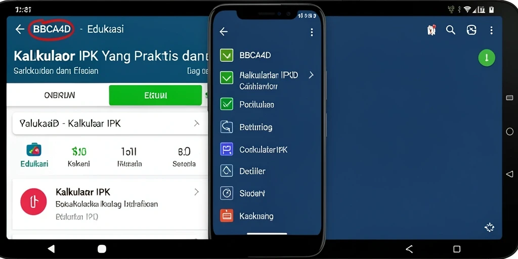 Tampilan antarmuka aplikasi Kalkulator IPK BBCA4D yang sederhana dan modern.