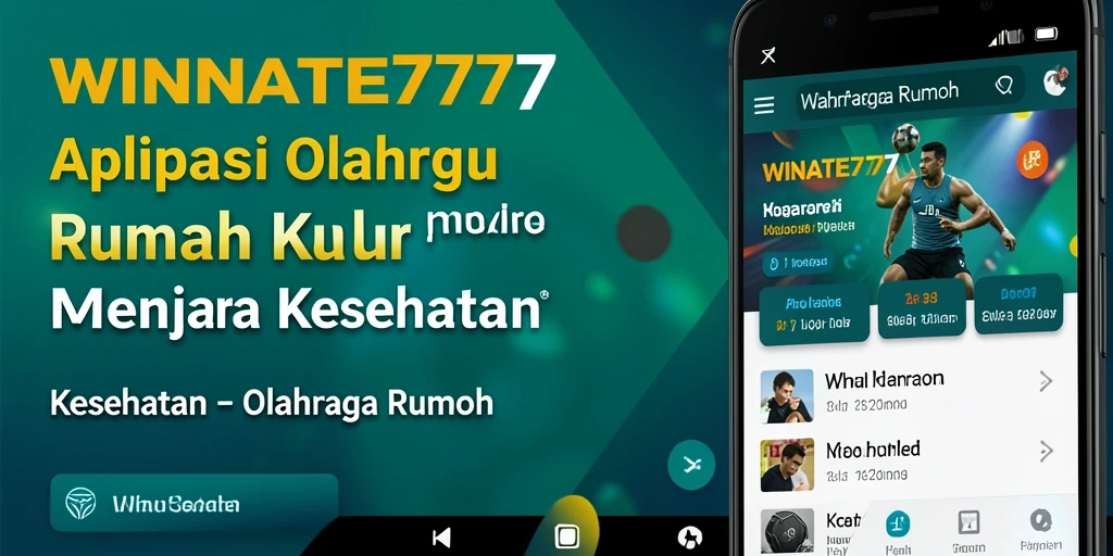 Antarmuka aplikasi WINRATE777 yang modern dan interaktif.